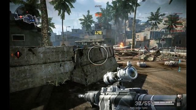 Warface обзор оружия-M4A1 Winter Camo смотреть онлайн