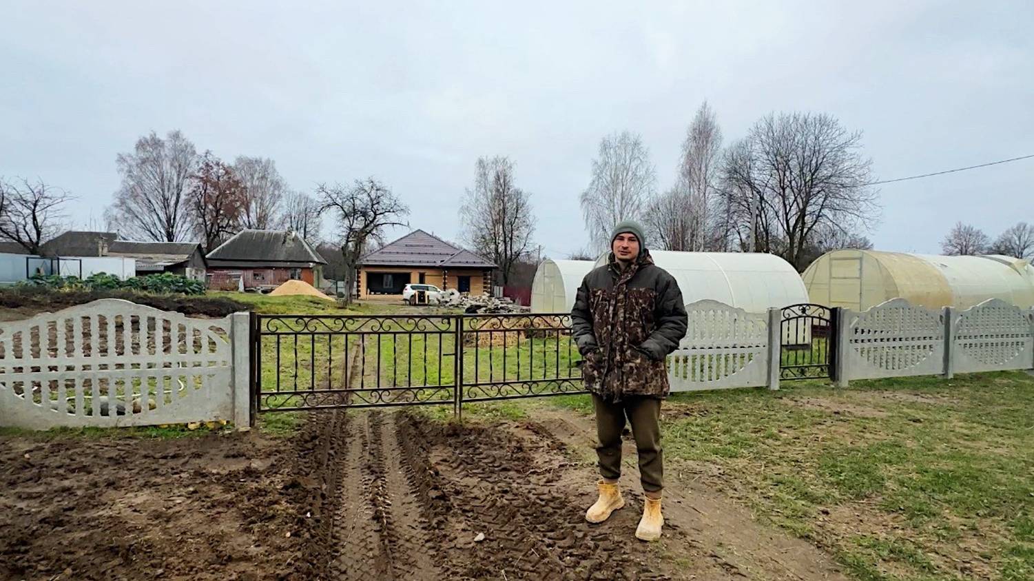 Делаем электрику в доме. Варим домашний творог. Ремонт продолжается. Жизнь простых людей в деревне. смотреть онлайн