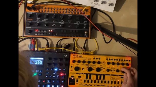DAWless Jam #1 With Elektron Syntakt, Behringer Crave And Behringer TD-3-MO