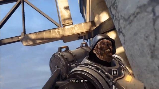 Wolfenstein The New Order Xbox 360 Walkthrough Part 21 HD Solo Live Comm