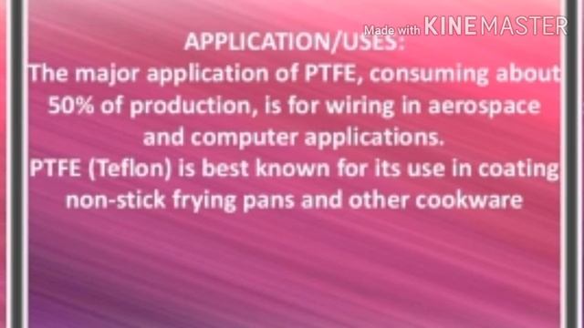 Teflon                                      (Polymer 12th Chemistry New Syllabus)
