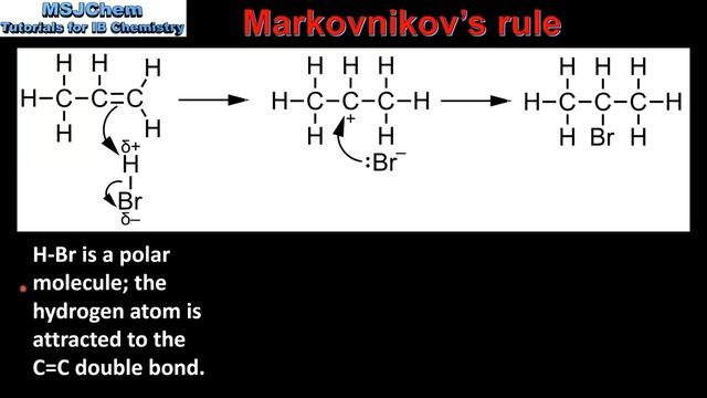 R3.4.11 / R3.4.12 Markovnikov's rule (HL) смотреть онлайн