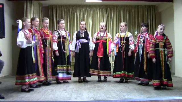 Фольк-ансамбль "Варенька" 20.05.2014. Концерт в ДШИ 8 смотреть онлайн