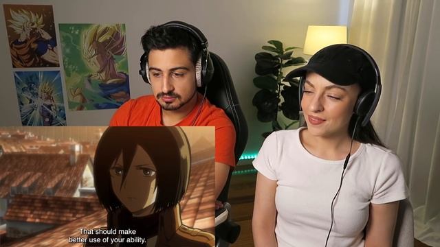 Attack on Titan Episode 12 REACTION! | 1x12 "Wound - The Struggle for Trost: Part 8" смотреть онлайн