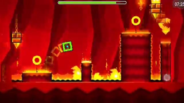 Geometry Dash Meltdown #1 Немного Уровней смотреть онлайн