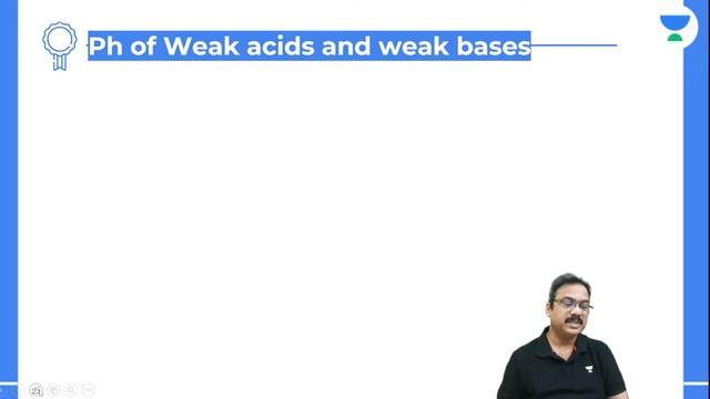 PH of Weak acids and Weak bases | Ionic Equilibrium | L6 | JEE Telugu | VVR смотреть онлайн