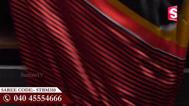 Satin Printed Designer Saree With Price || Georgette Satin With Border Saree || SumanTV Saree House смотреть онлайн