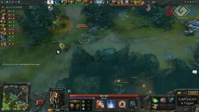 Invictus Gaming vs DK Game 1 - G-League Grand Final DOTA 2 - The Capitalist & Fogged смотреть онлайн