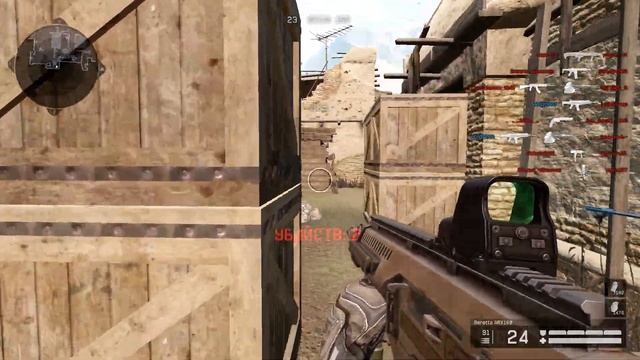 Warface: Beretta ARX 160 в пригороде против читеров смотреть онлайн