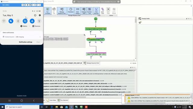 Demo of an MT8000A+MD8430A Testing a 5G Device in NSA Mode using RTD смотреть онлайн