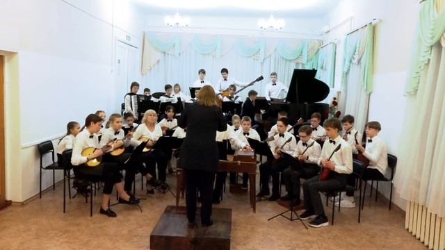 оркестр русских народных инструментов МБУДО ДШИ г. Соликамск смотреть онлайн