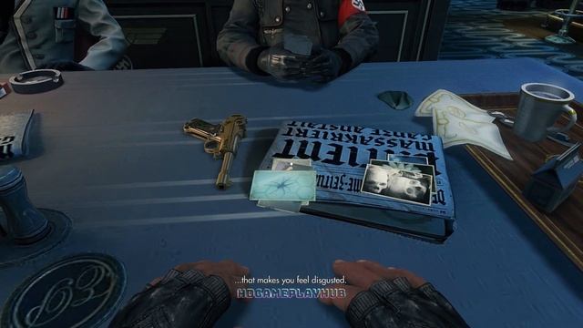 Wolfenstein The New Order Gameplay - Wolfenstein The New Order Gameplay No Commentary (PC 4K 60FPS)