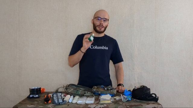 Аптечка для похода и тревожного рюкзака от врача скорой помощи