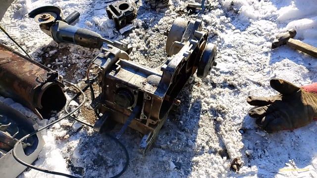 Снега Наволило, и Разбор Техники На Металлолом. смотреть онлайн