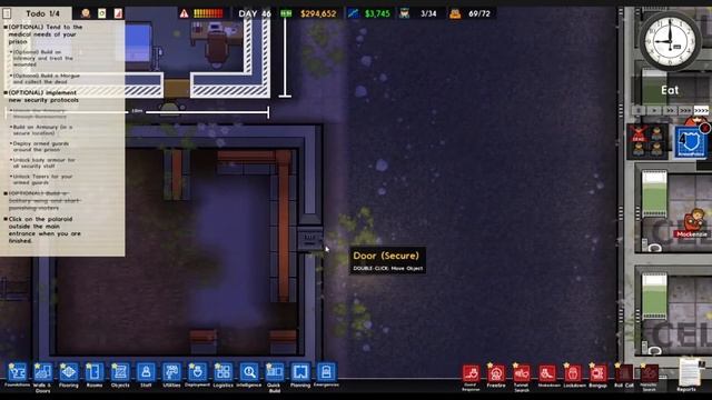 Creating Armed Guard Patrols To Control Prisoners - Prison Architect Campaign Part 6 смотреть онлайн