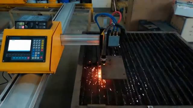 Fangling portable plasma cutting machine 2 axis cnc controller смотреть онлайн