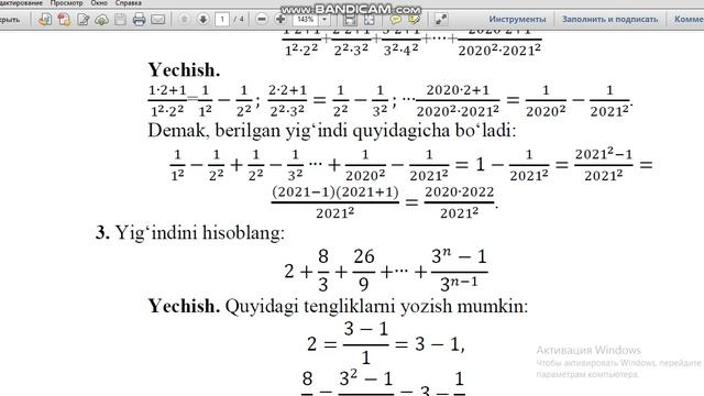 7-8- Sinflar Uchun Al-Xorazmiy Olimpiadasiga Tayyorgarlik 1-Dars
