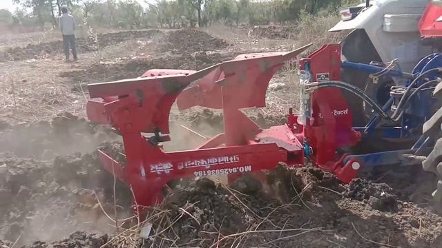 Prabhat Plough (PH-45) with Farmtrac 45 (45HP) смотреть онлайн