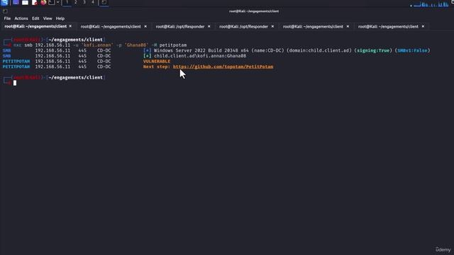 AD Pentest 05 Module - 4 -Vulnerability Checks with NetExec смотреть онлайн