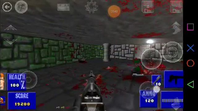Brutal Wolfenstein 3D (Gameplay For Delta Touch) #2 смотреть онлайн