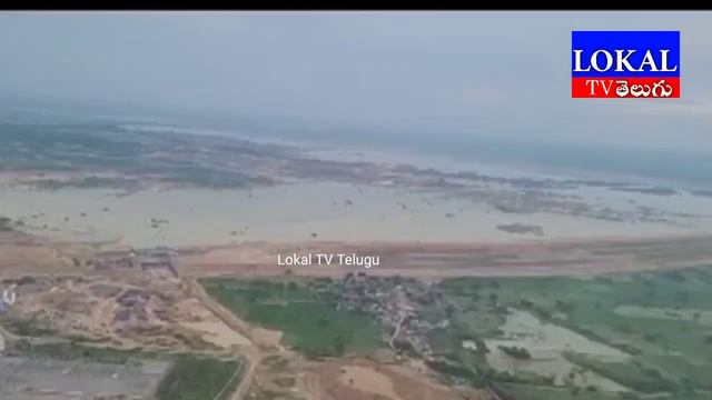 CM KCR Areal View | Mallanna Sagar Irrigation Project | Kaleshwaram Project | Lokal TV Telugu смотреть онлайн