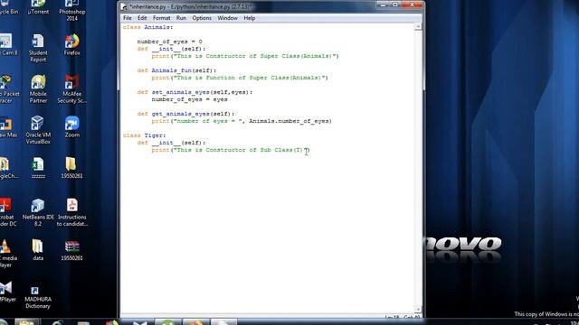 Python Sinhala (Part 22) - Inheritance - (සිංහලෙන් සවිස්තරව) смотреть онлайн