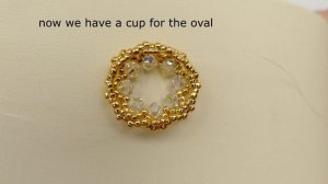 How to bezel an 18*13 mm oval tutorial