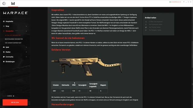 WARFACE(eu)2016 MAG-7 смотреть онлайн