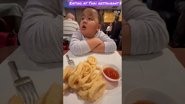 Trying Fried Calamari For The First Time