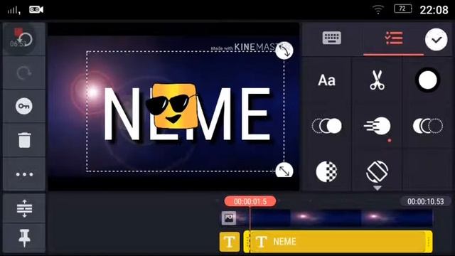 Как сделать начало видео в приложении kinemaster смотреть онлайн