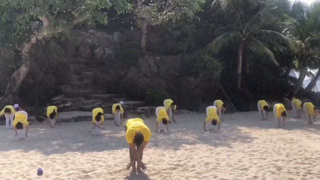 Yoga Dance On beach Tum Hi Ho Vietnam 🇻🇳 #yogadance #tumhiho #yoga @PraveenYogaAcademy смотреть онлайн