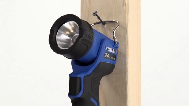 Kobalt 24-Volt Max 200-Lumen LED Rechargeable Power Tool Flashlight смотреть онлайн