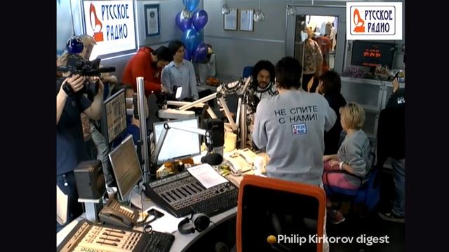 Филипп Киркоров на Русском радио, эфир 03.04.2015 в рамках 60-часового марафона смотреть онлайн