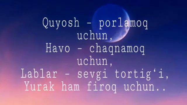 Baxtiyor Raxmonov-quyosh Porlamoq Uchun