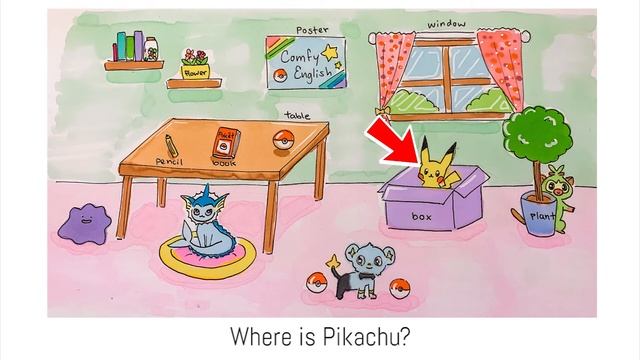 Let's Talk: Where is the Pokemon? (Prepositions) смотреть онлайн