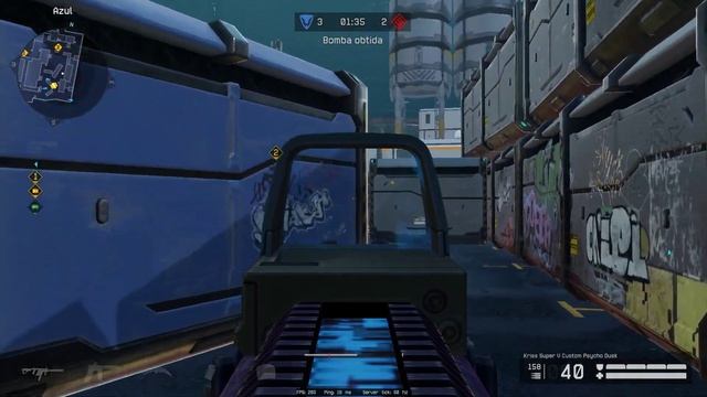 Warface Kriss Custon MOD Lendario Cadencia
