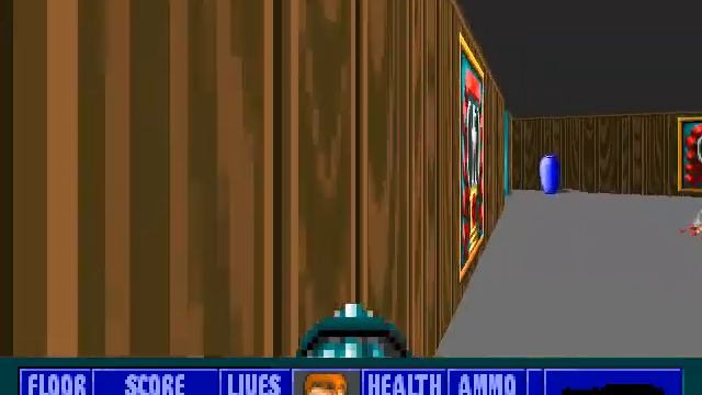 Wolfenstein 3D: Escape from Wolfenstein (Этаж№ 1 - 3) смотреть онлайн
