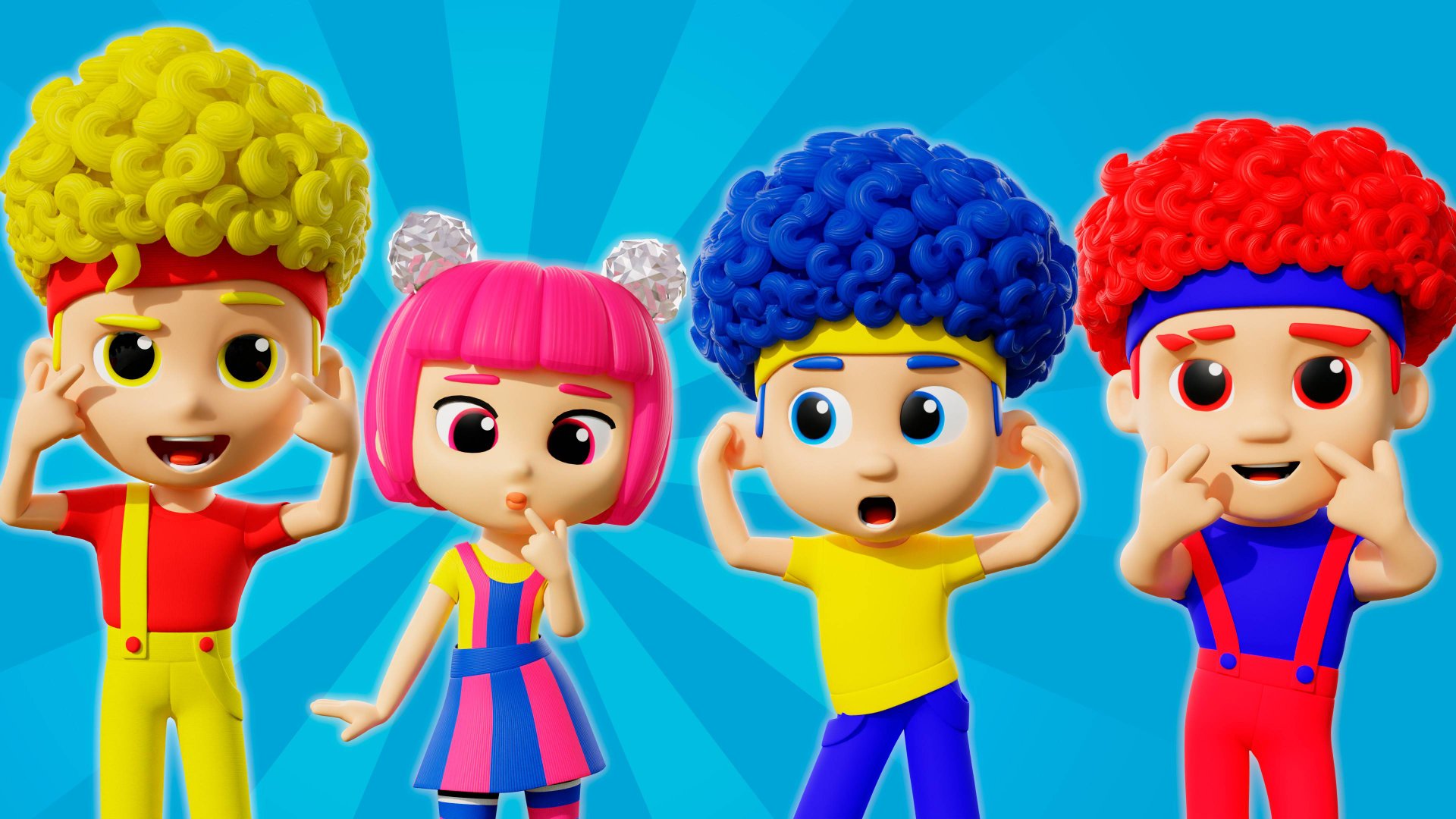 Учим Части Тела и Танцуем! | D Billions Детские Песни смотреть онлайн