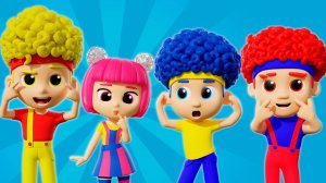 Учим Части Тела и Танцуем! | D Billions Детские Песни