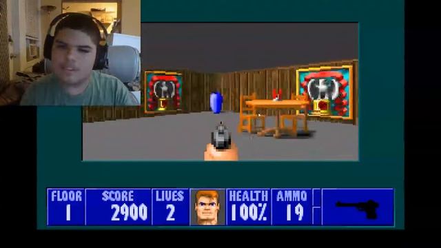 THIS GAME IS JUST LIKE DOOM ONLY MORE SINISTER Wolfenstein 3D #1 Levels 1 & 2 Episode 1 смотреть онлайн