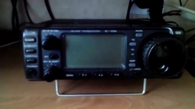 Icom IC 706 Смотрим и слушаем. смотреть онлайн