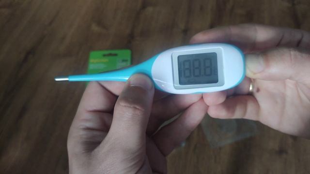 Термометр електронний з великим дисплеєм і гнучким кінчиком Kerbl Німеччина смотреть онлайн