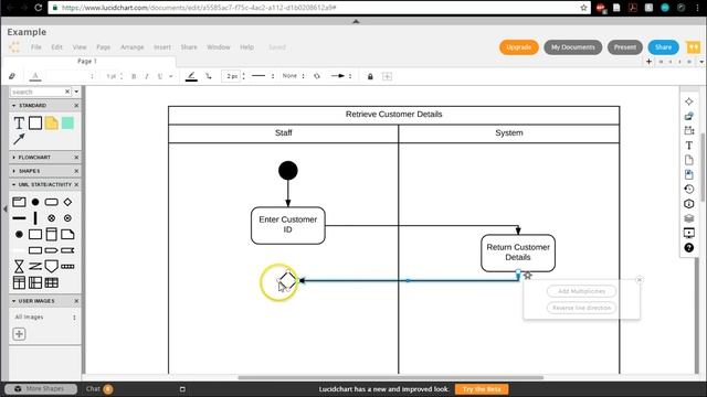 Activity Diagrams in Lucidchart смотреть онлайн