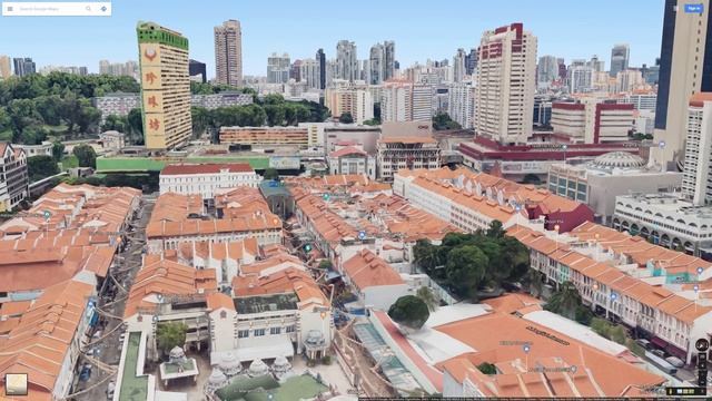 Southern Singapore - google map 3D demo 2018 смотреть онлайн