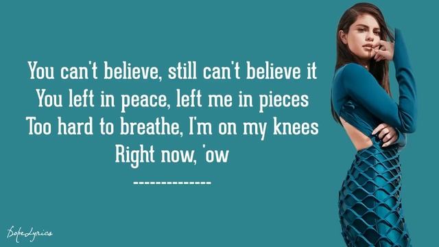 Same Old Love - Selena Gomez (Lyrics) 🎵 смотреть онлайн