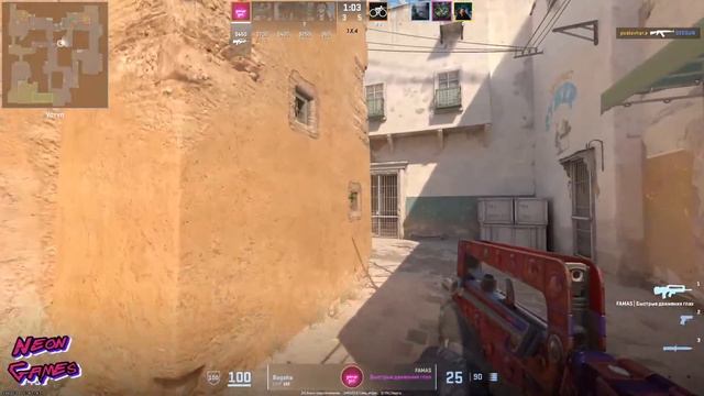 🔴 Counter Strike 2 \Контра страйк 2 \Neon Games смотреть онлайн