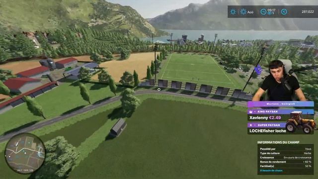 Construire une piscine, MOISSONNEUSE XXL & Partir De Rien ! (Farming Simulator 22) смотреть онлайн