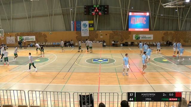 Terme Olimia Podčetrtek : Krka - Četrtfinale, 1. tekma - Pokal Spar - Sezona 2023/24 смотреть онлайн