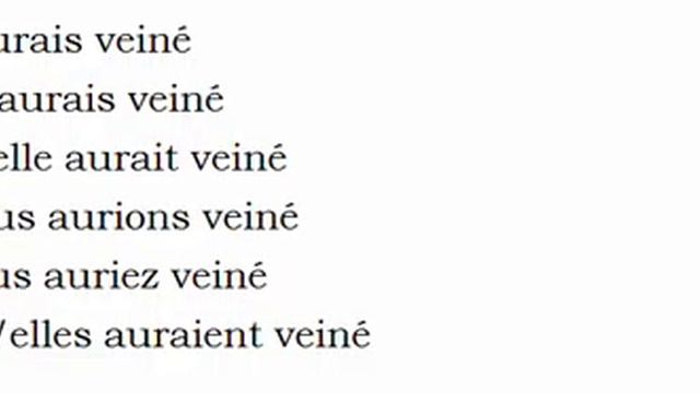 Изучение французского языка = Спряжение глаголов = Veiner смотреть онлайн