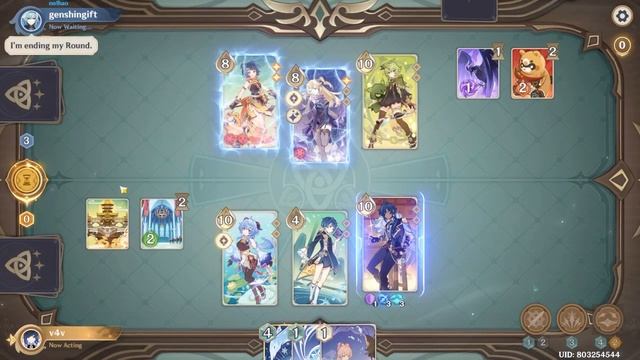 Genshin TCG - Genius Invokation - Meta Freeze Team .ft Ganyu смотреть онлайн